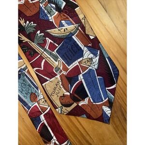 Tabasco Necktie Men Red Lemons‎ Drinks Hot Sauce Wedding Business Resort